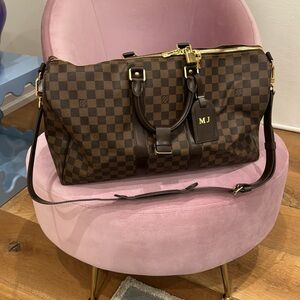 Louis Vuitton Damier keepall bag
